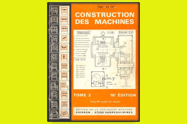 Construction des Machines Tome 2 en PDF