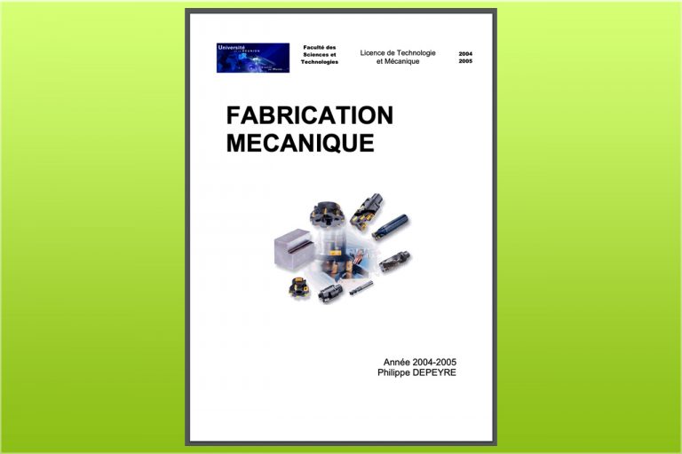 fabrication mecanique