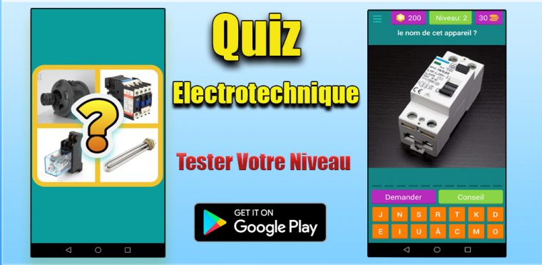 Quiz Électrotechnique : App Android
