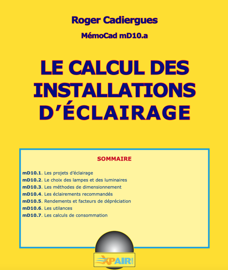 LE CALCUL DES INSTALLATIONS D’ÉCLAIRAGE