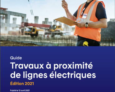 Guide Travaux à proximité de lignes électriques en PDF Guide Travaux à proximité de lignes électriques en PDF